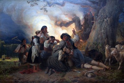 Shepherd Struck by Lightning by Jakob Becker